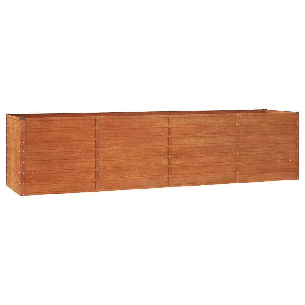 Høybed rust 320x80x77 cm cortenstål