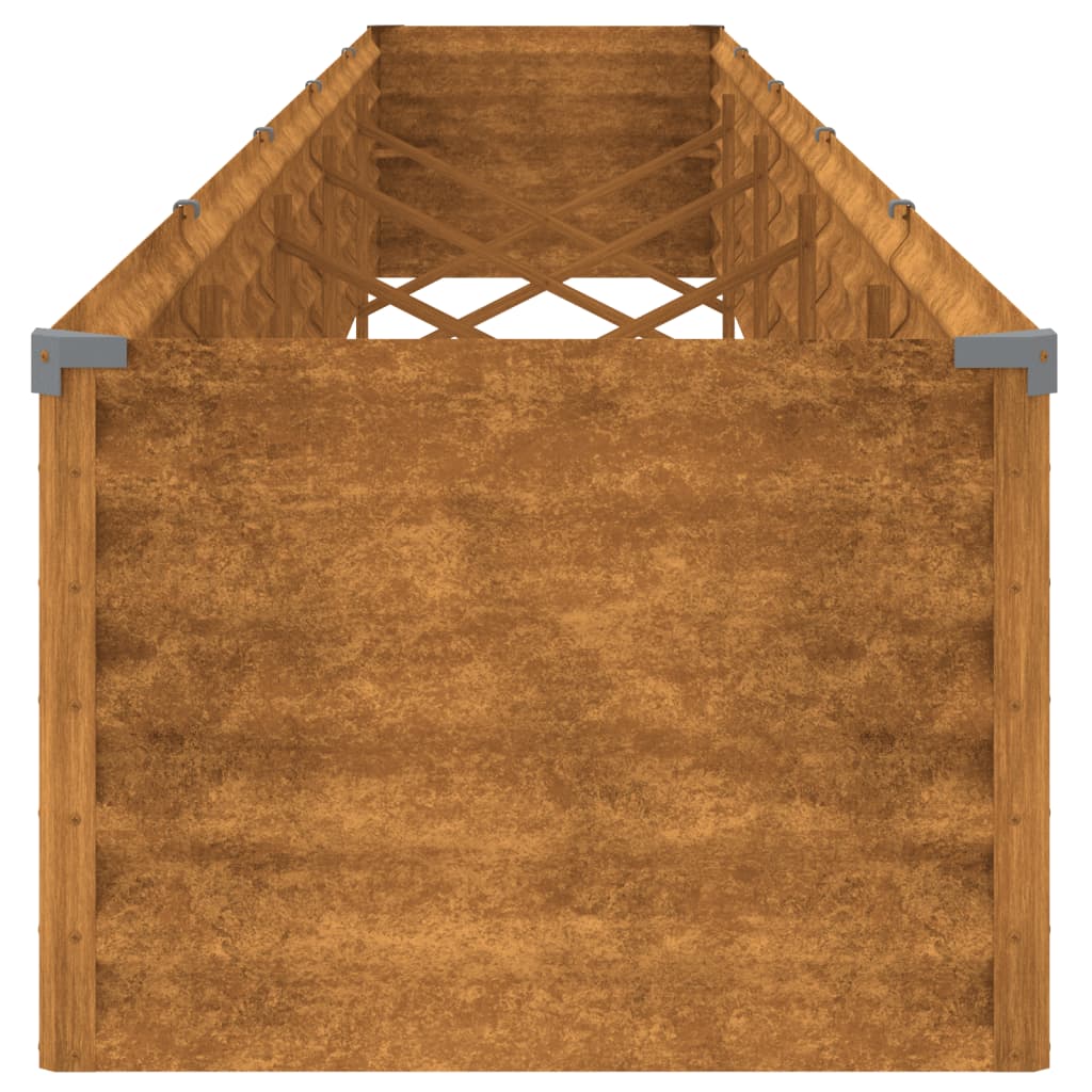 Høybed 482x50x36 cm cortenstål