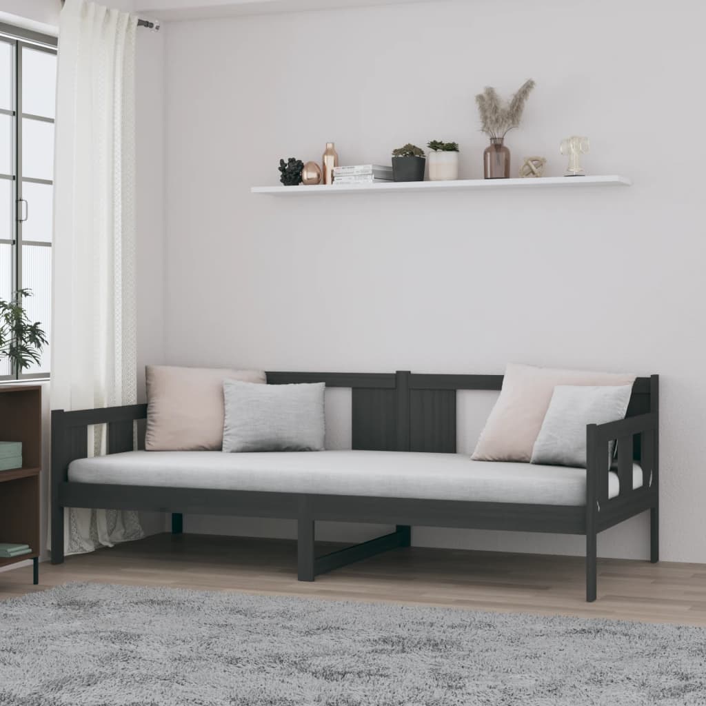 Dagseng grå heltre furu 80x200 cm