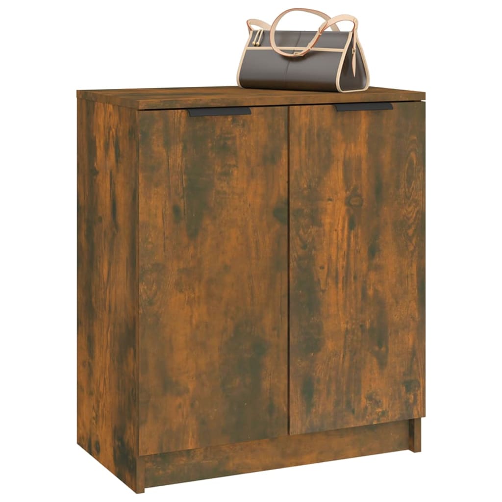 Skohylle røkt eik 59x35x70 cm konstruert tre