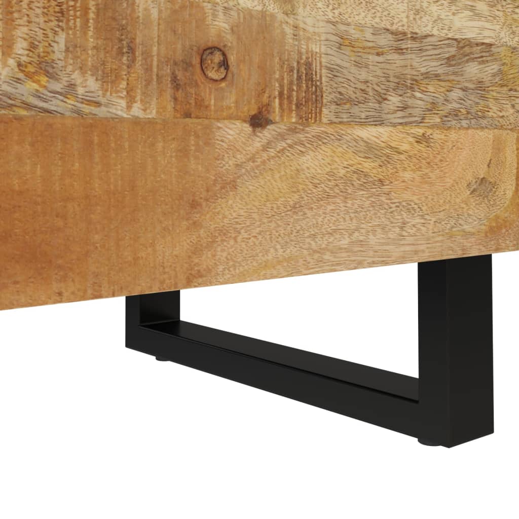 Nattbord 2 stk 40x33x46 cm heltre mango