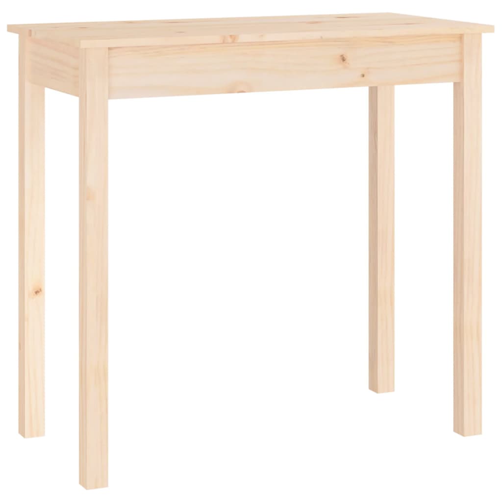 Konsollbord 80x40x75 cm heltre furu