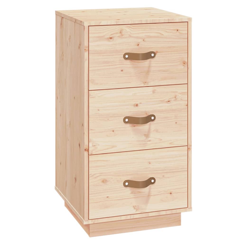 Nattbord 40x40x75 cm heltre furu