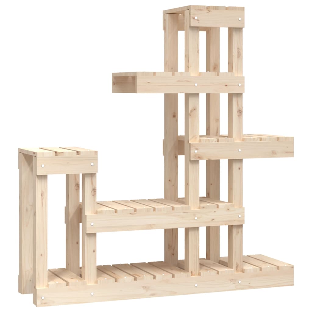 Plantestativ 92x25x97 cm heltre furu