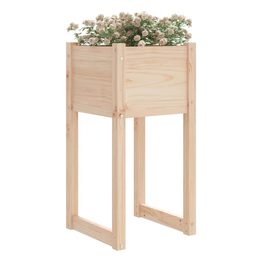 Plantekasser 2 stk 40x40x81 cm heltre furu