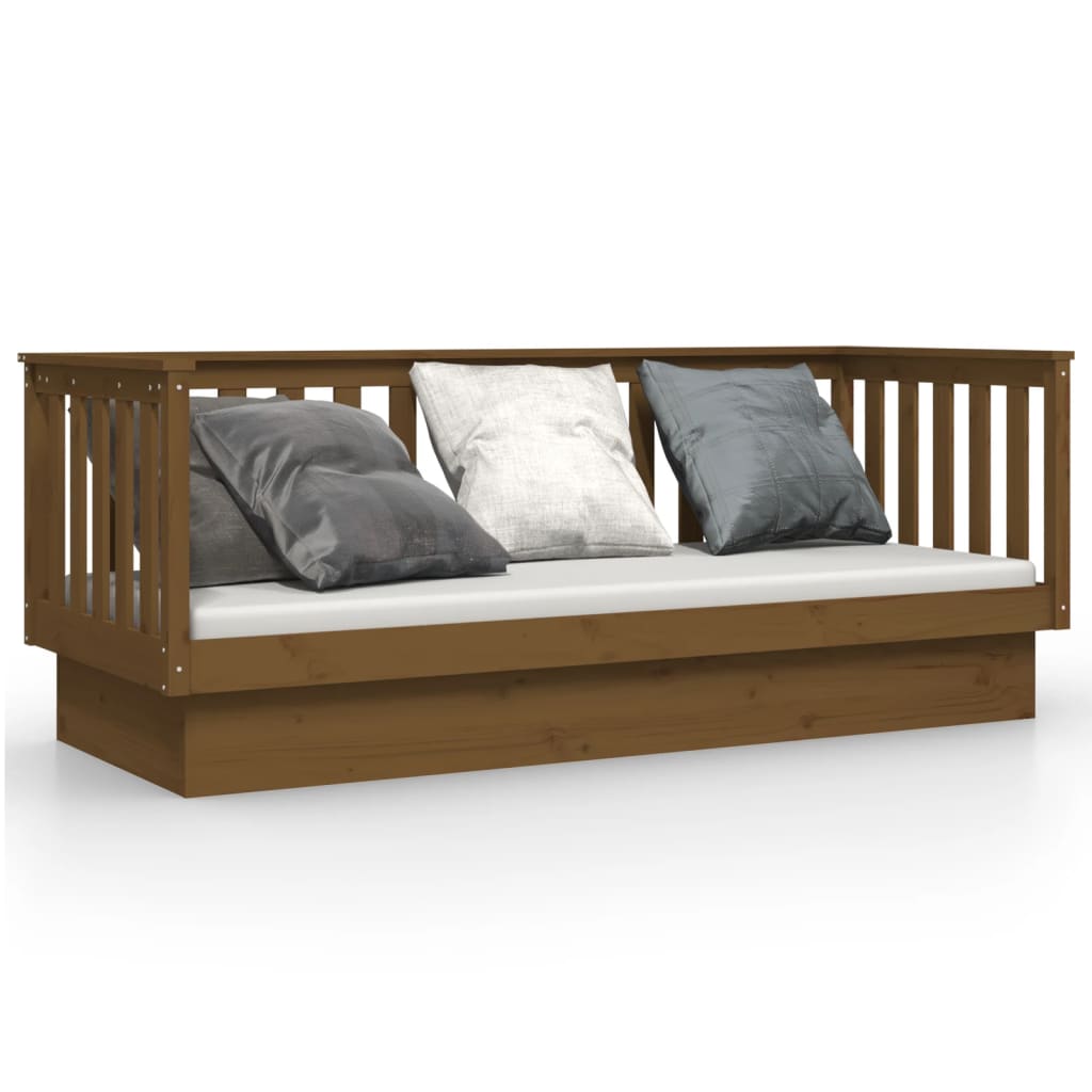 Dagseng honningbrun 75x190 cm heltre furu