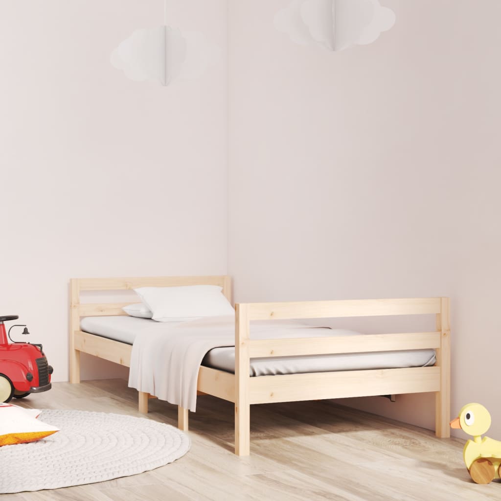 Sengeramme uten madrass 75x190 cm heltre furu