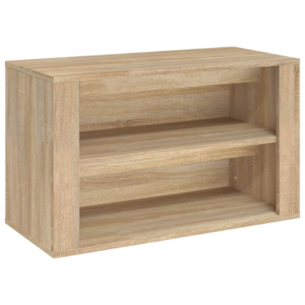 Skohylle sonoma eik 75x35x45 cm konstruert tre