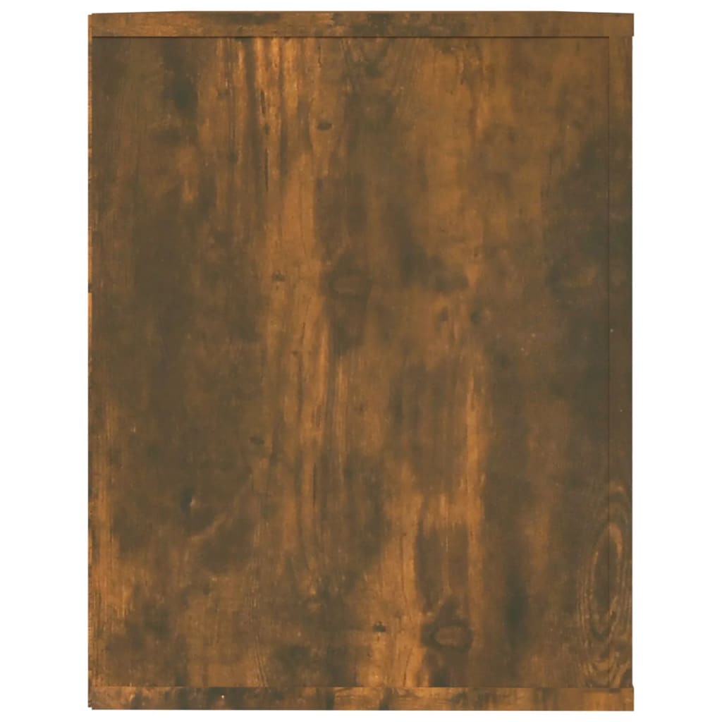 Skohylle røkt eik 75x35x45 cm konstruert tre