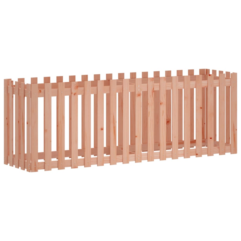 Høybed med gjerdedesign 200x50x70 cm heltre douglasgran