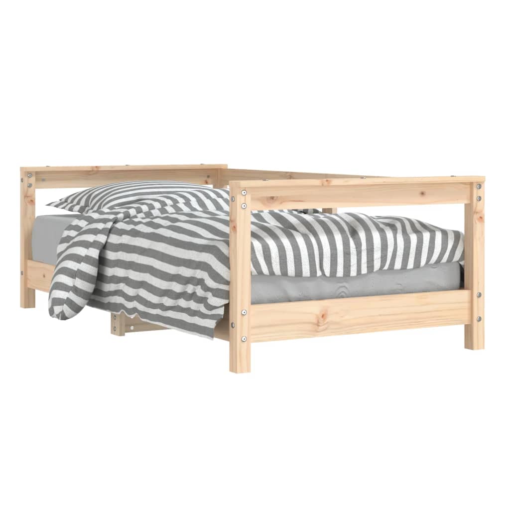 Barnesengeramme 70x140 cm heltre furu