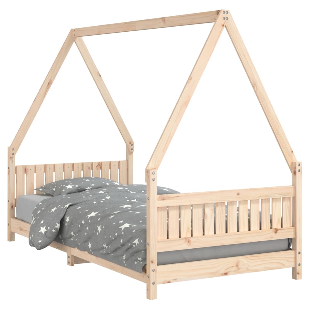 Barnesengeramme 90x190 cm heltre furu