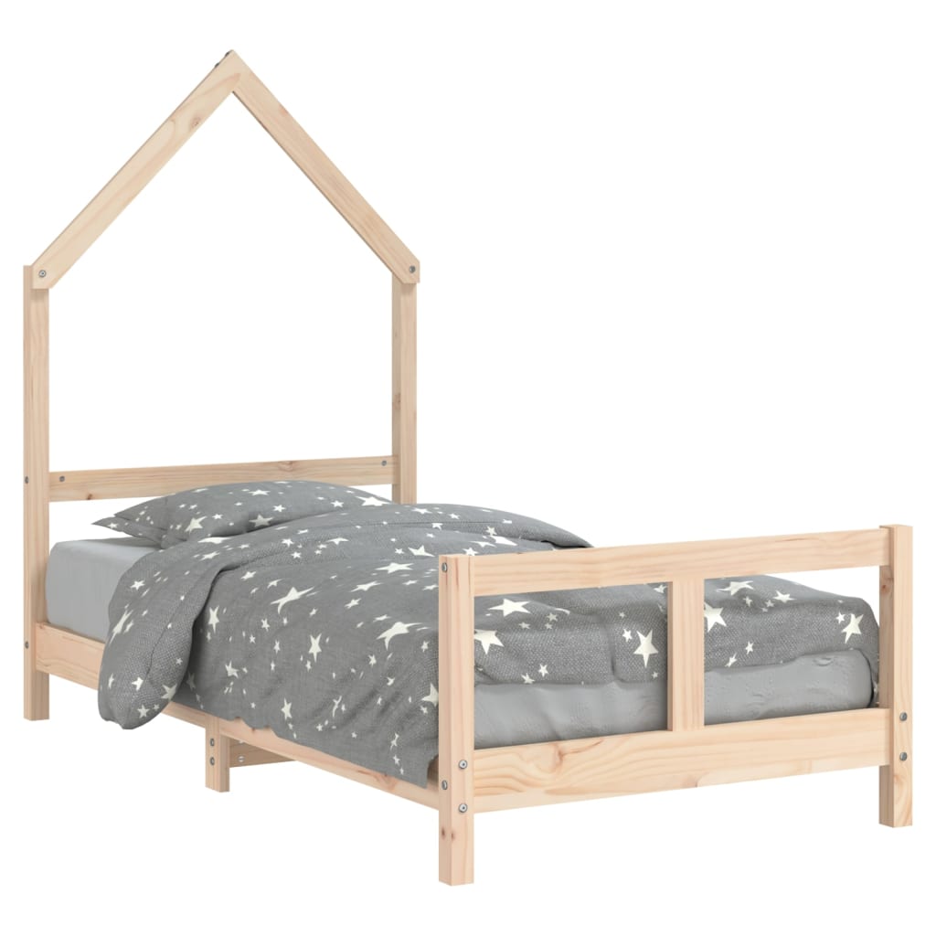 Barnesengeramme 80x160 cm heltre furu