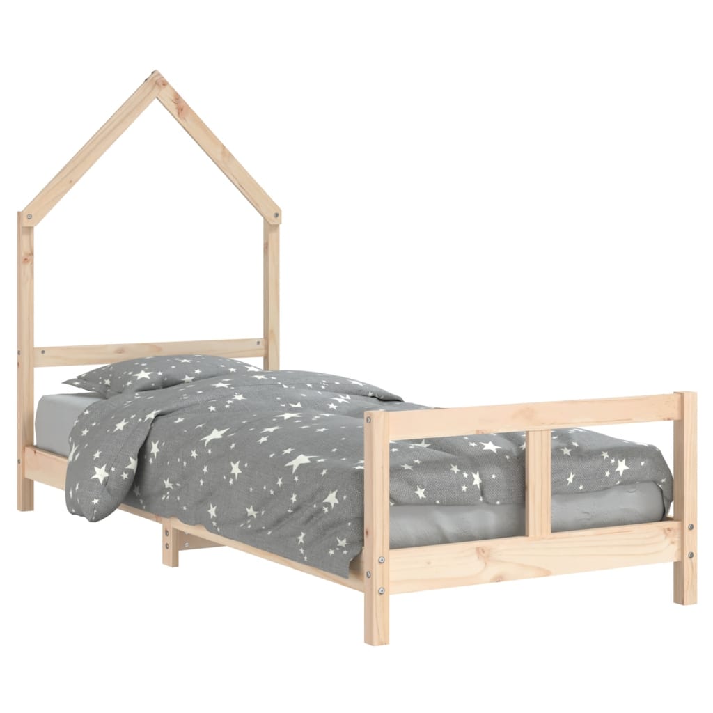 Barnesengeramme 80x200 cm heltre furu