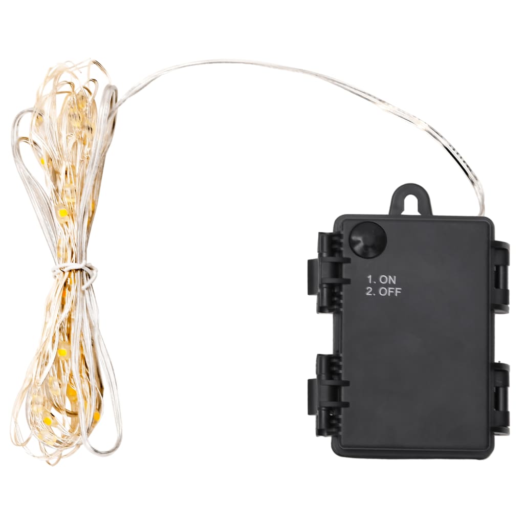 LED-strenglys med 66 lysdioder og vifte 660 cm