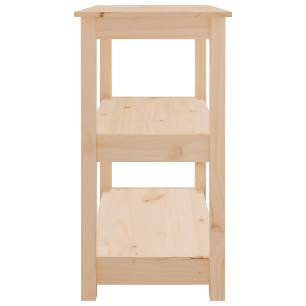 Konsollbord 80x40x74 cm heltre furu