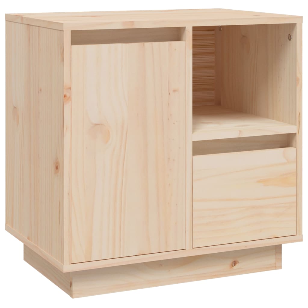Nattbord 50x34x50 cm heltre furu