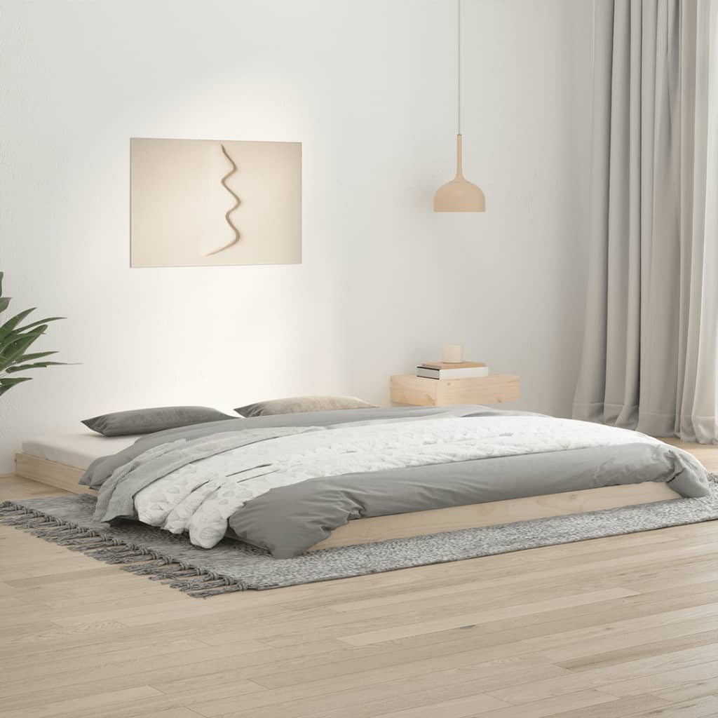 Sengeramme 180x200 cm heltre furu