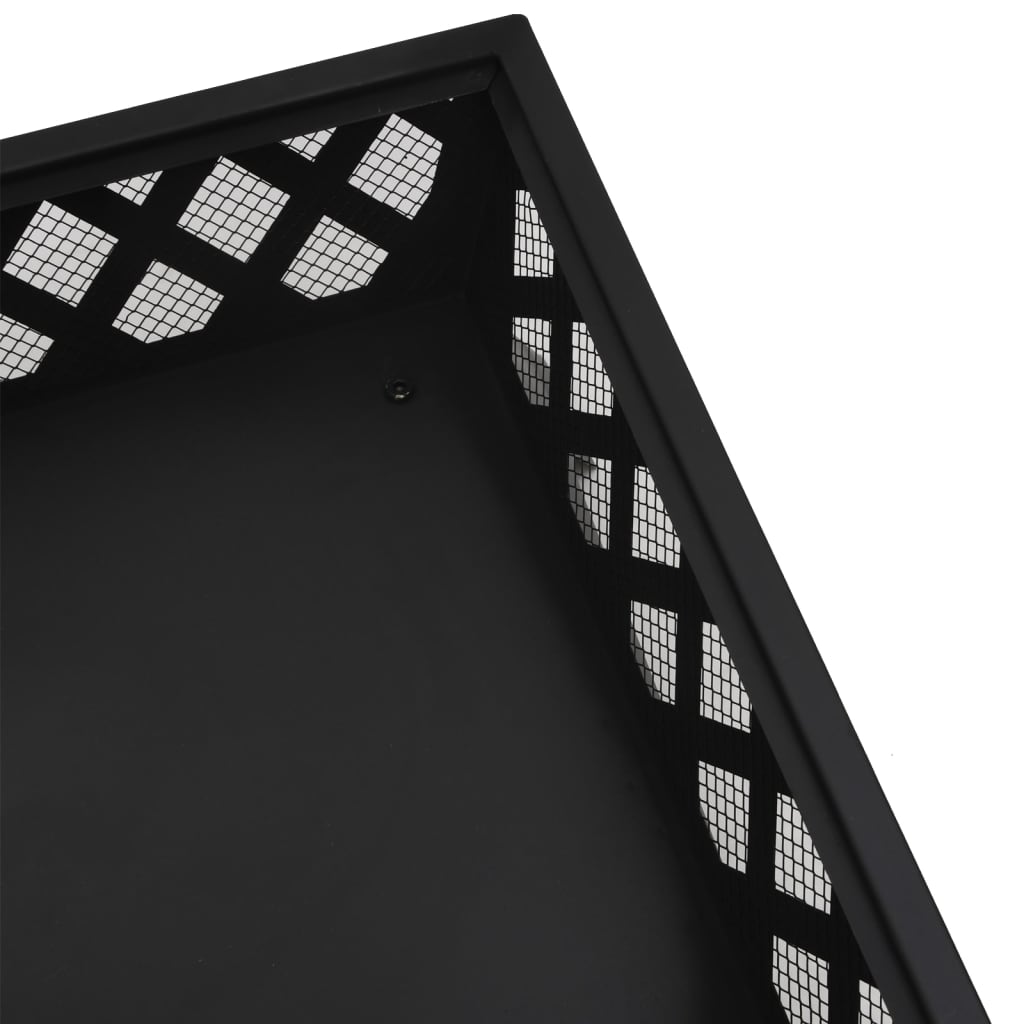 Bålfat med ildrake 50 cm XXL stål