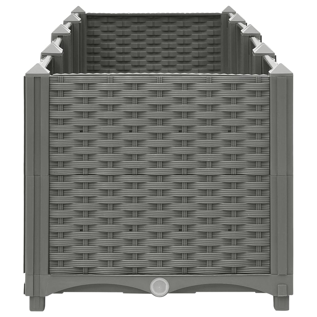 Høybed 160x40x38 cm polypropylen