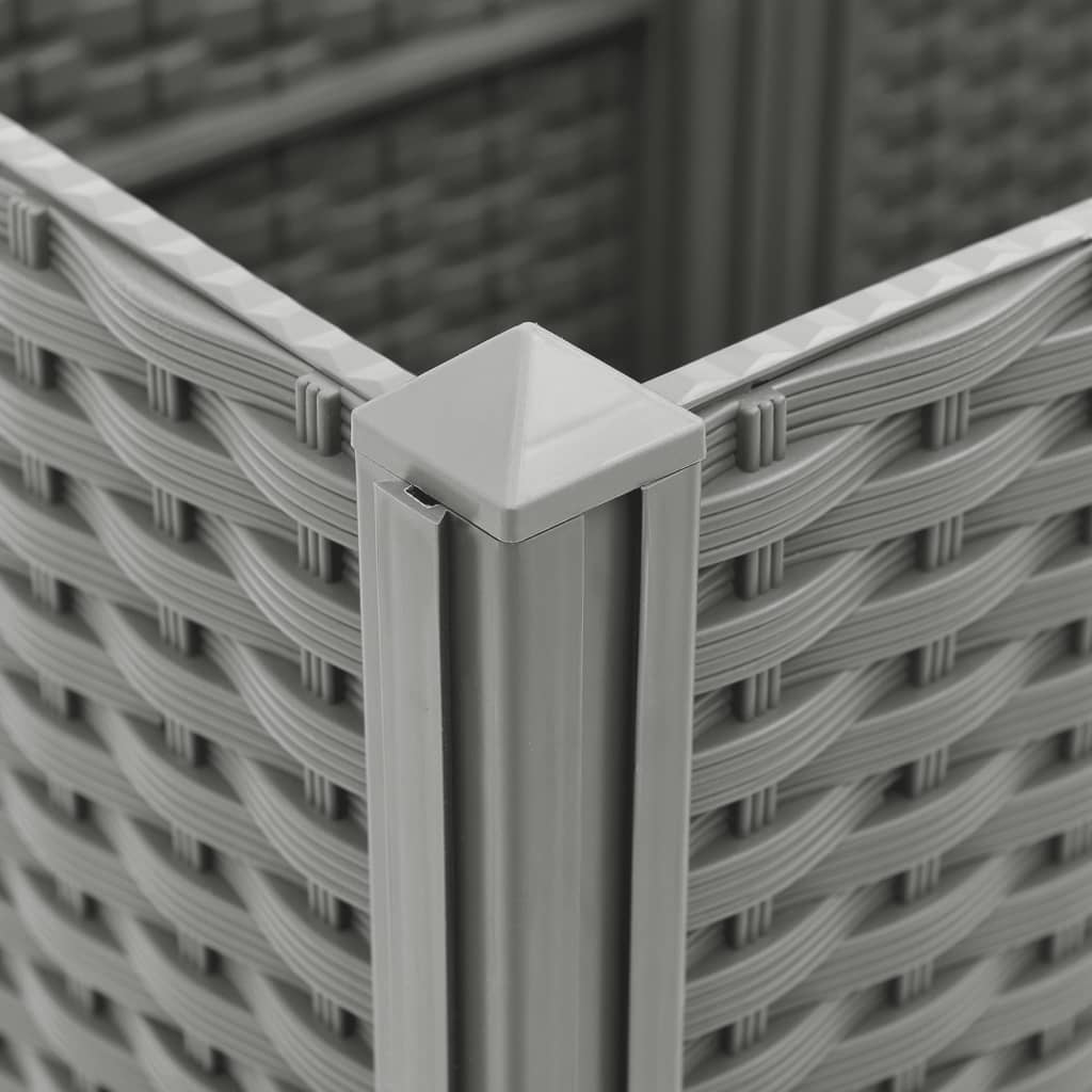 Høybed 160x40x38 cm polypropylen