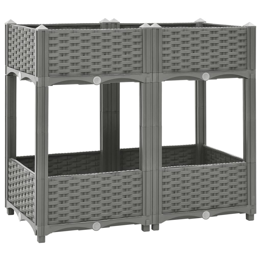 Høybed 80x40x71 cm polypropylen
