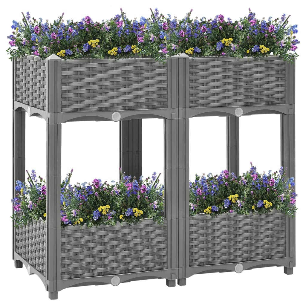 Høybed 80x40x71 cm polypropylen