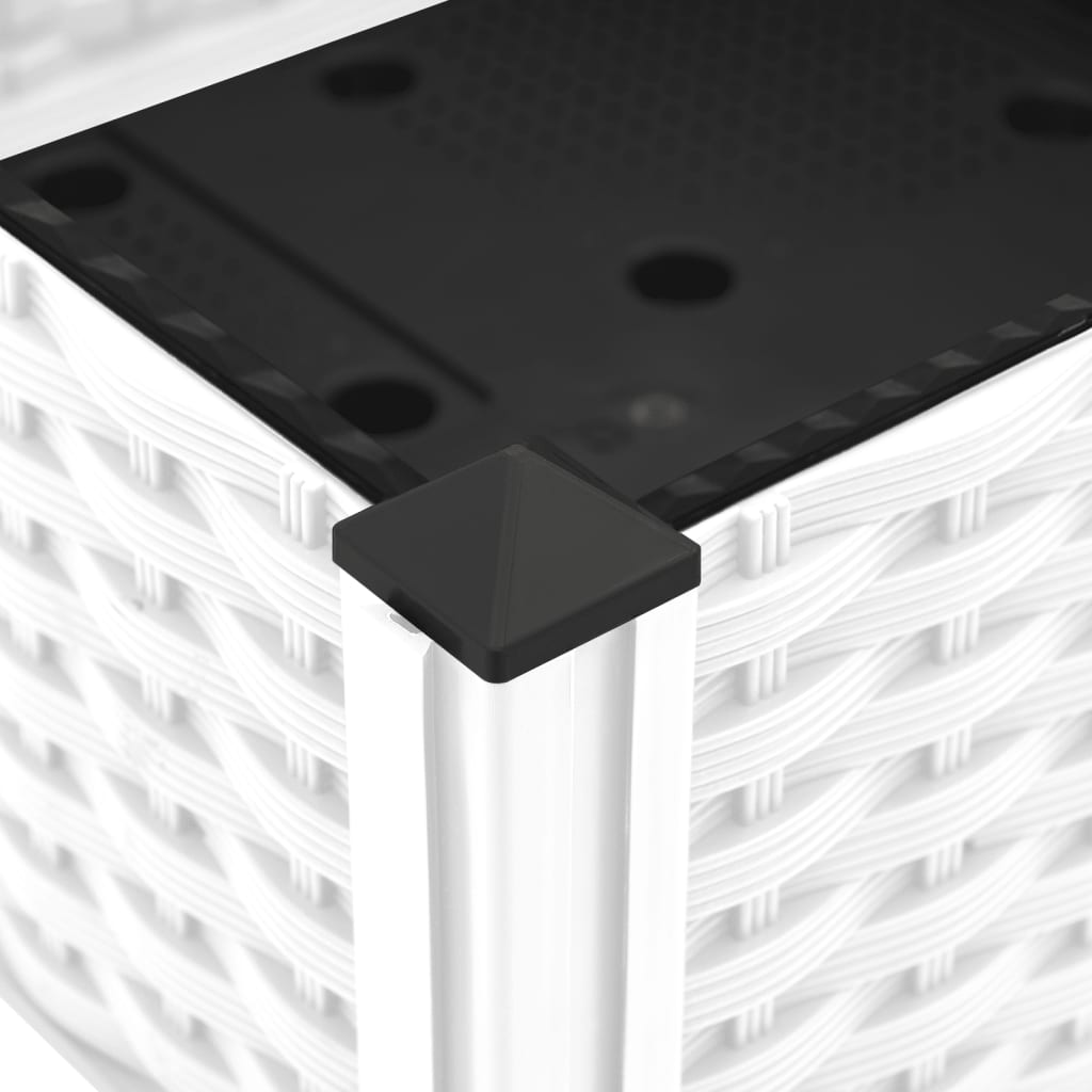 Høybed 160x40x23 cm polypropylen