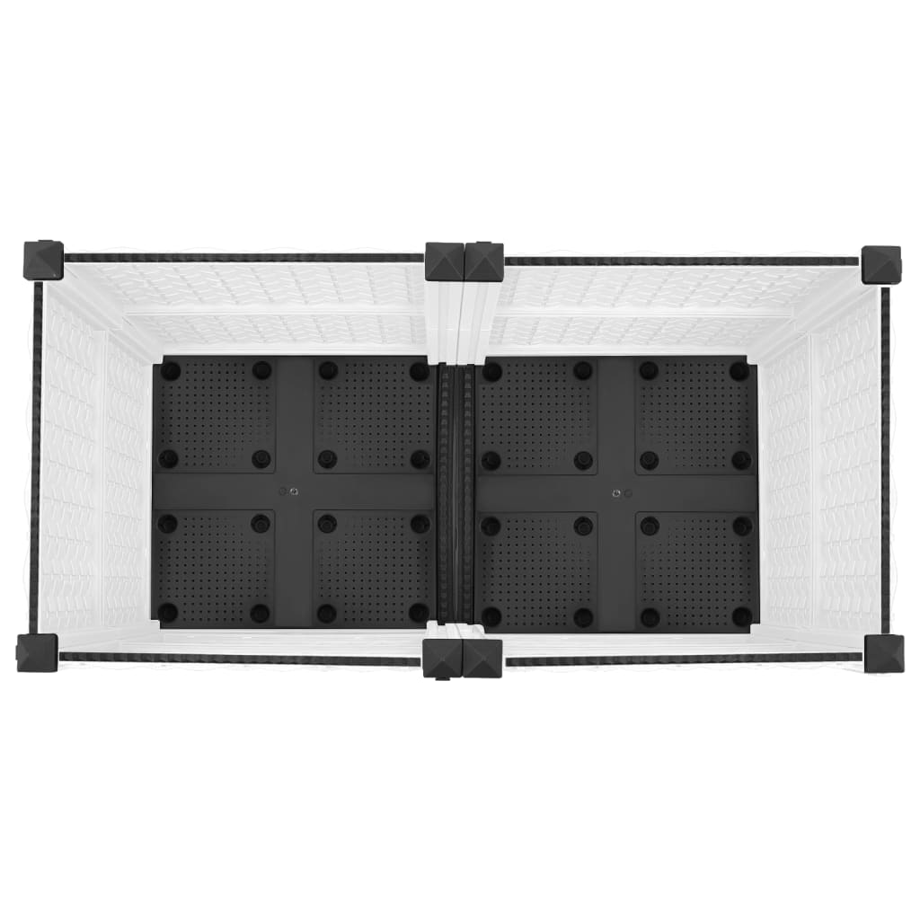 Høybed 80x40x38 cm polypropylen