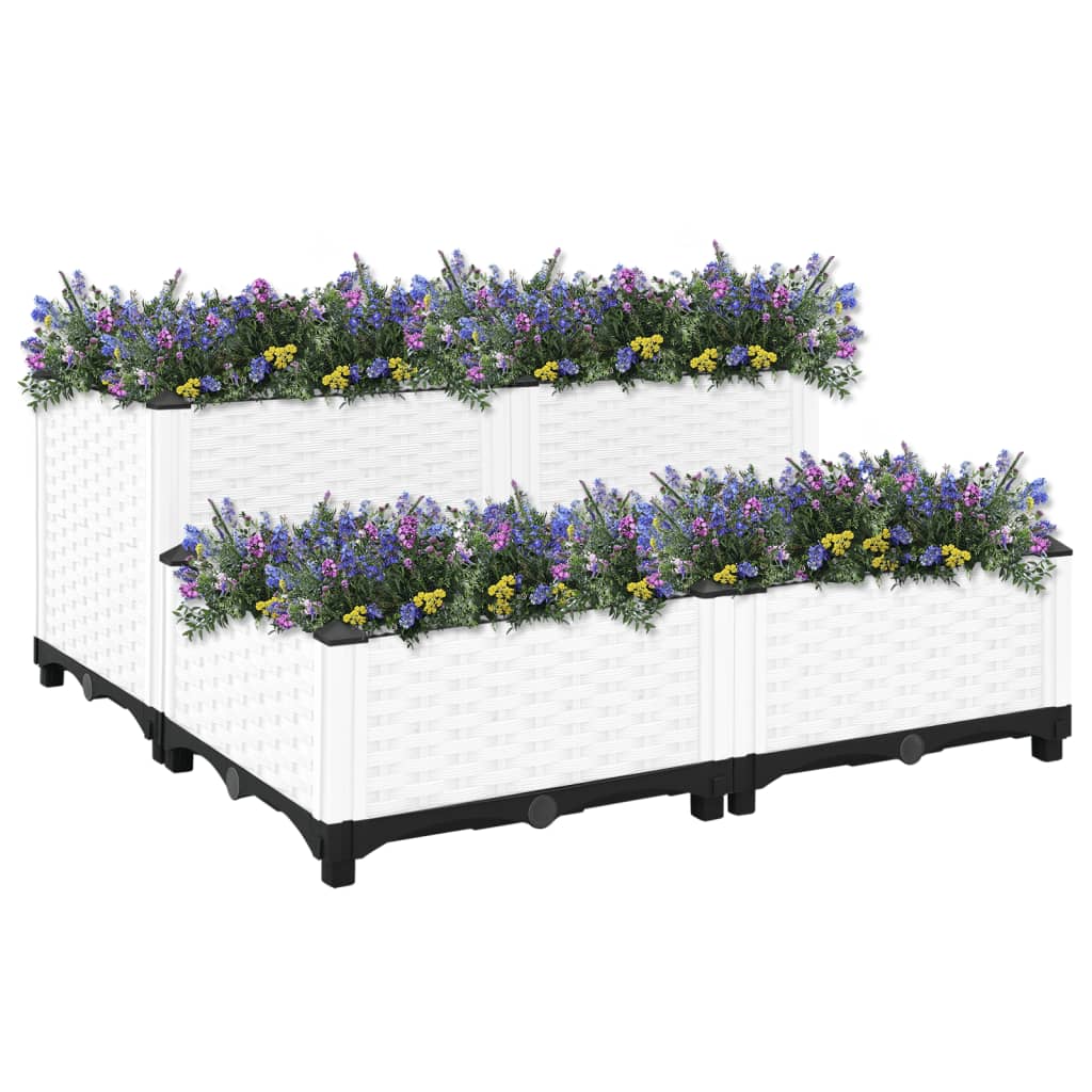 Høybed 80x80x38 cm polypropylen