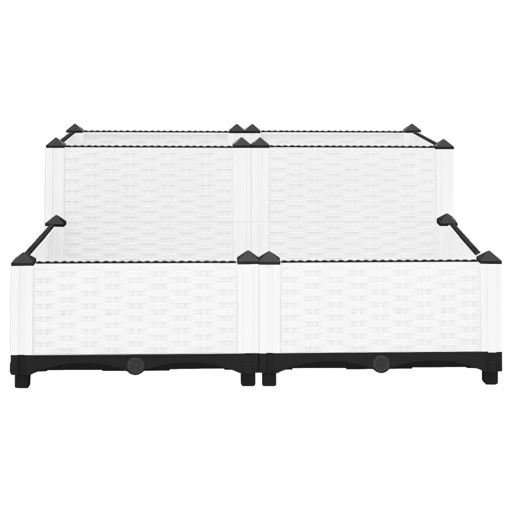 Høybed 80x80x38 cm polypropylen