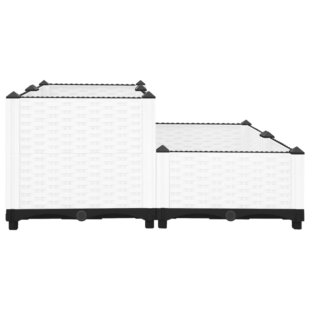 Høybed 80x80x38 cm polypropylen