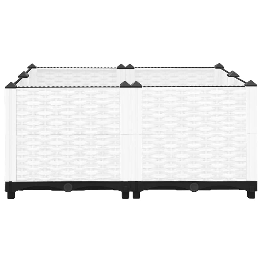 Høybed 80x80x38 cm polypropylen