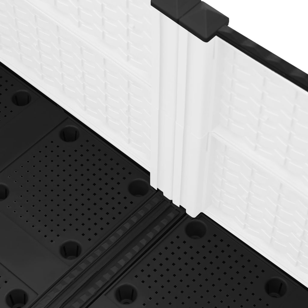 Høybed 80x80x38 cm polypropylen