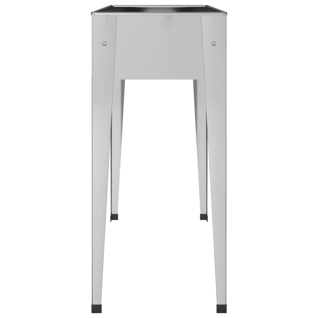 Plantekasser 2 stk galvanisert stål