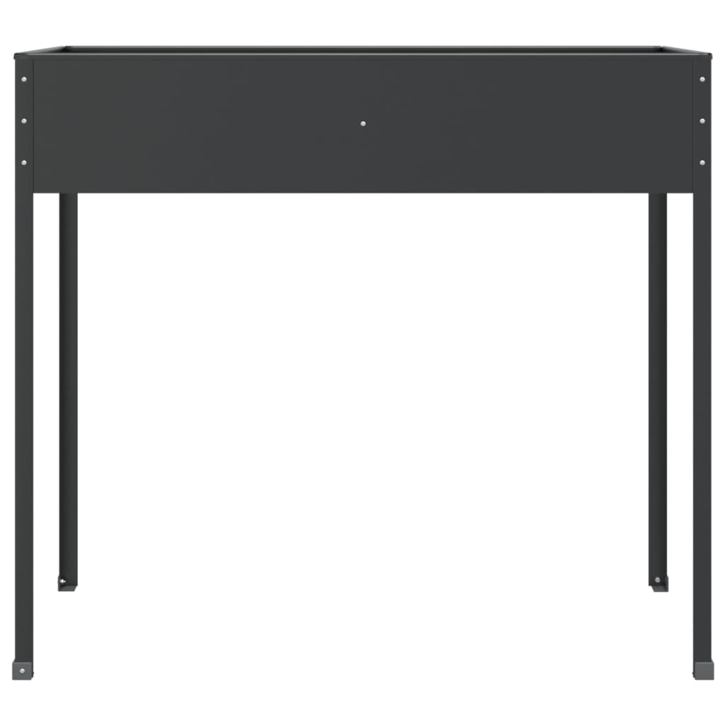 Plantekasser 2 stk antrasitt galvanisert stål