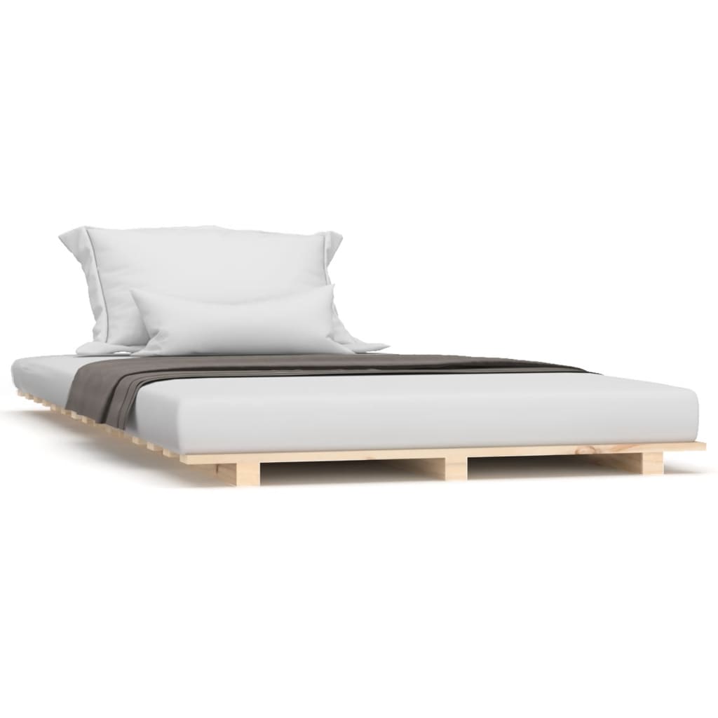 Sengeramme 90x200 cm heltre furu