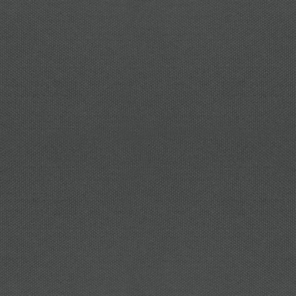 Paviljong med sidevegger antrasitt 300x300x270 cm stål