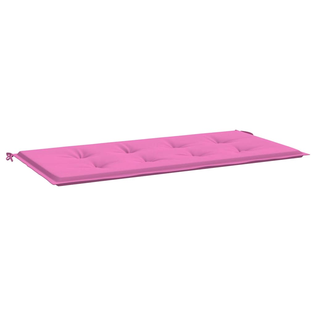 Rosa Hagebenkpute - 100x50x4 cm, Oxford-stoff