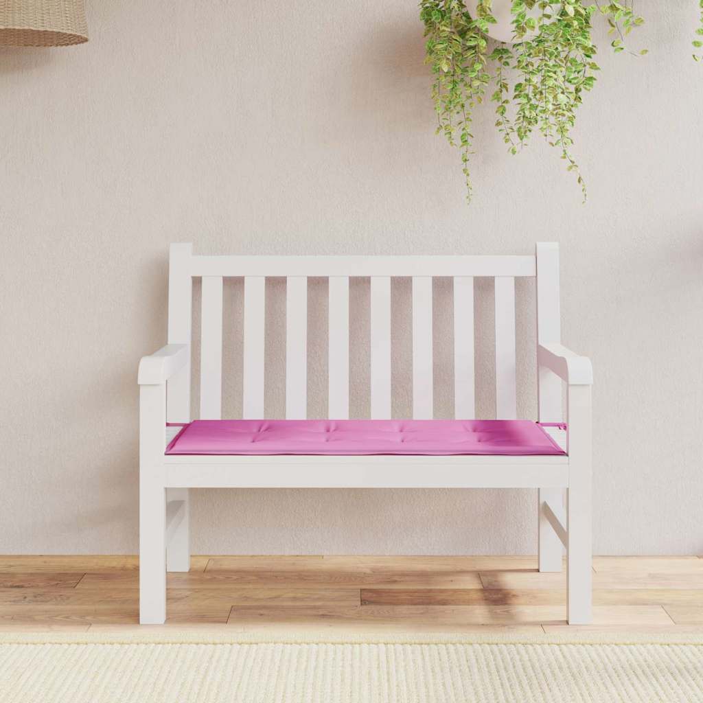 Hagebenkpute Rosa 120 x 50 x 4 cm Oxford-stoff