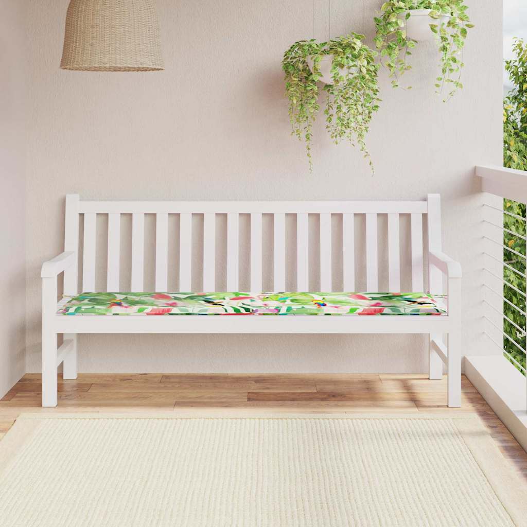 hagebenkpute flerfarget 180x50x4 cm Oxford-stoff