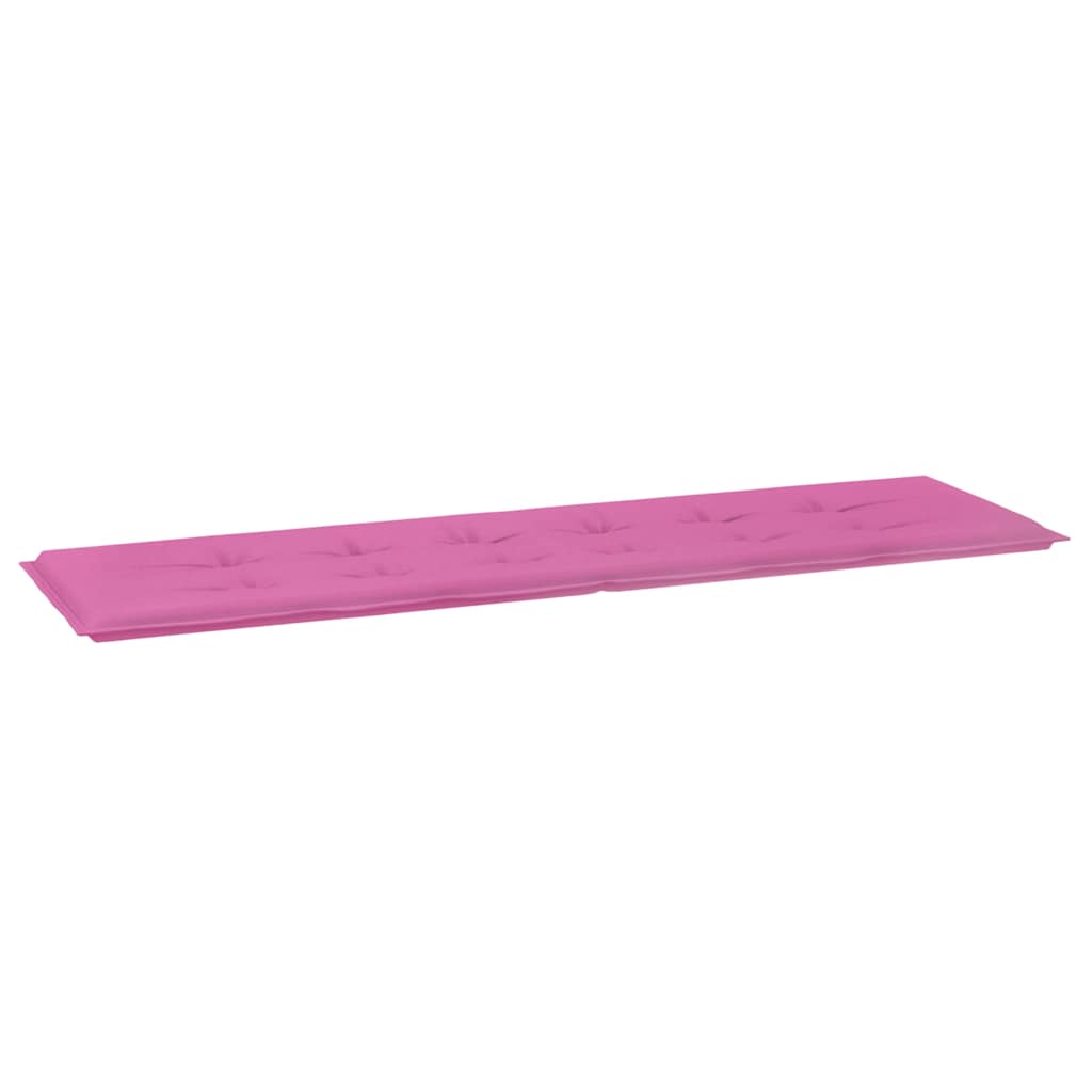 Hagebenkpute Rosa 180x50x4 cm Oxford-stoff