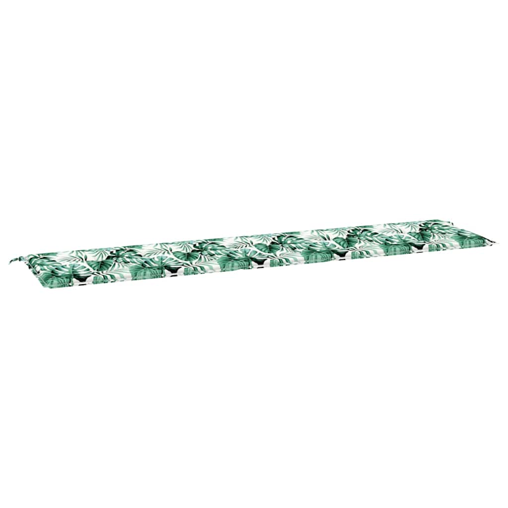 hagebenkpute Jacobean-design 200x50x4 cm Oxford-stoff