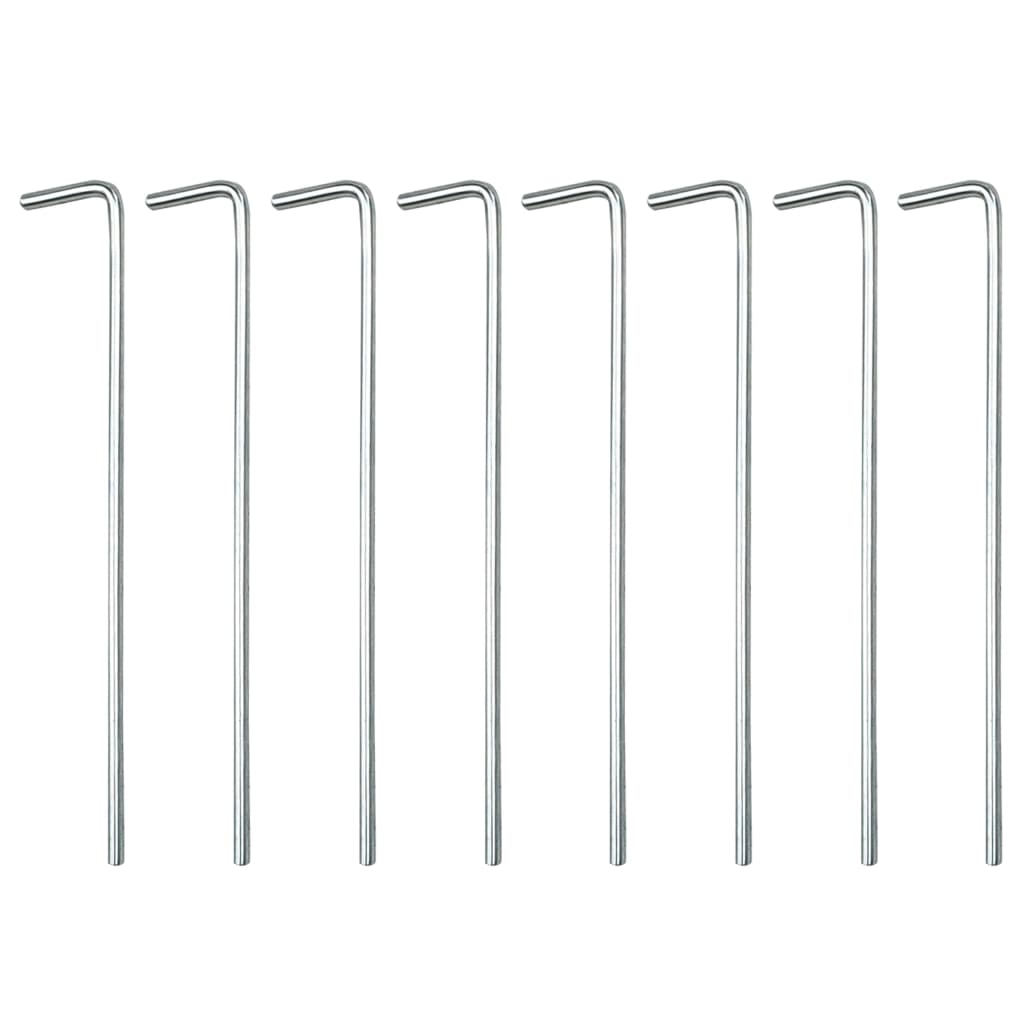 Paviljongtelt antrasitt 4x4 m stål og stoff