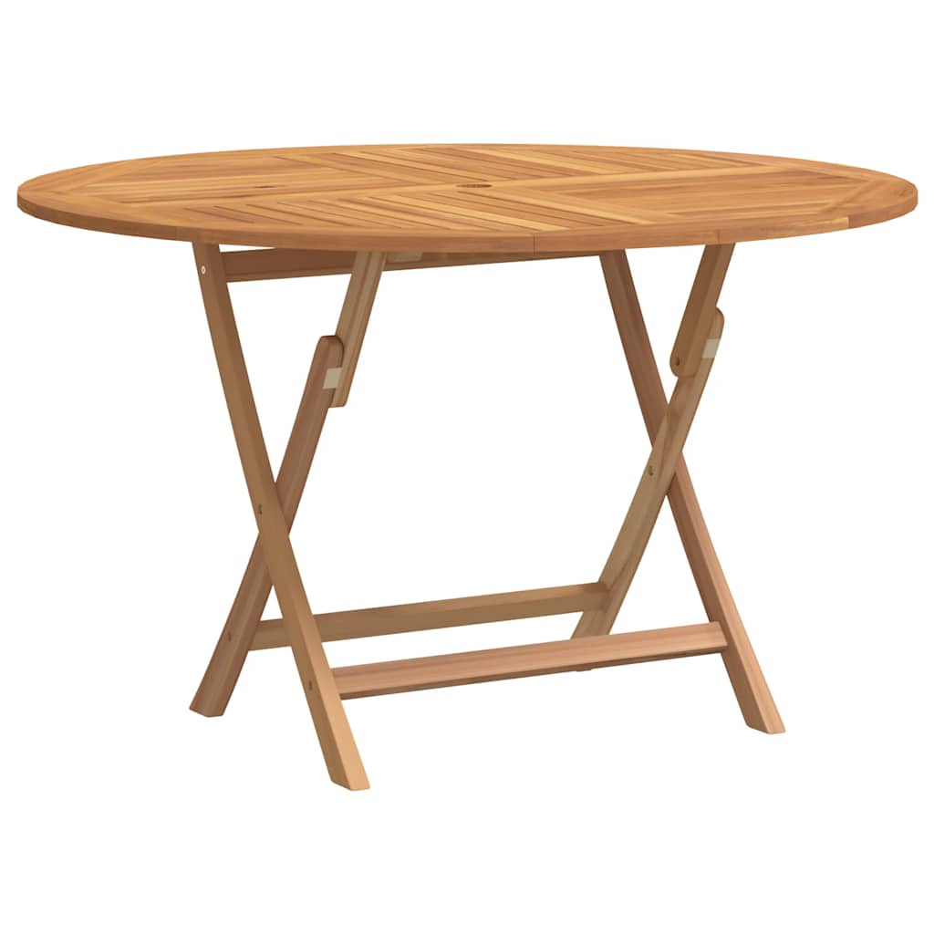 Sammenleggbart hagebord Ø 110x75 cm heltre teak