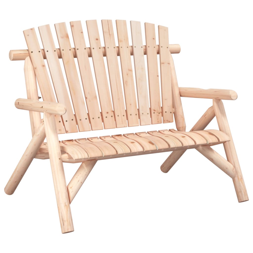 Hagebenk 2 seter 119x85x98 cm heltre gran
