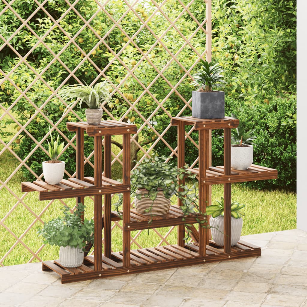 Blomsterstativ 110x25x73 cm heltre gran
