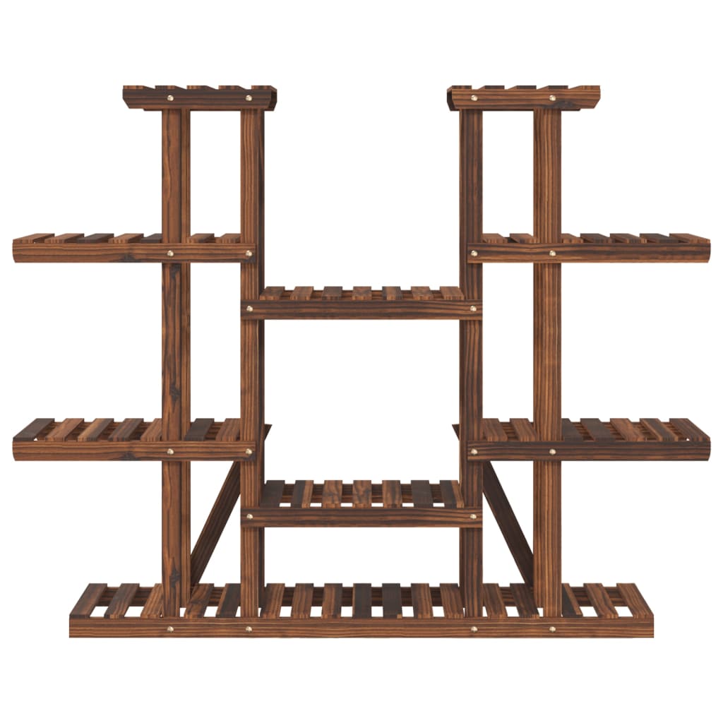 Blomsterstativ 110x25x110,5 cm heltre gran