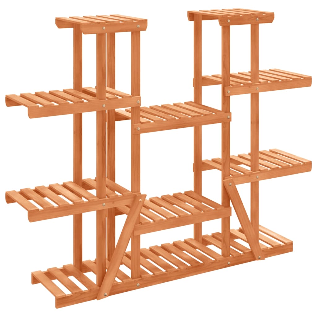 Blomsterstativ 110x25x110,5 cm heltre gran