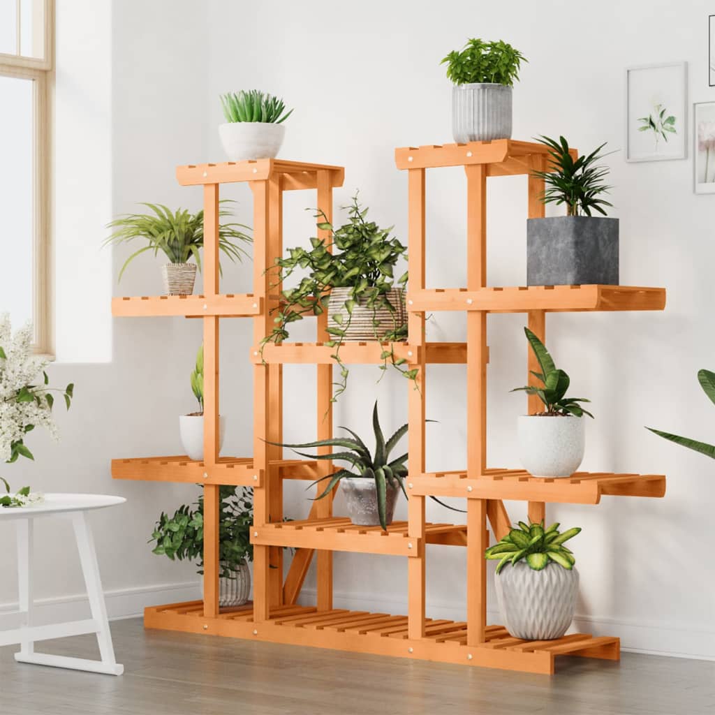 Blomsterstativ 110x25x110,5 cm heltre gran